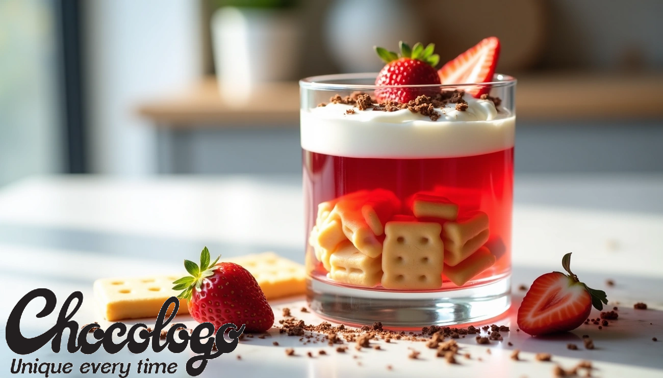 طرز تهیه دسر با بیسکویت پتی بور و ژله با خامه و بدون خامه + نکات مهم